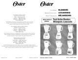 Oster Push Button Blenders User manual