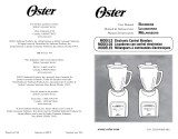 Oster Electronic Control Blender User manual