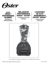 Oster Versa Performance Blender User manual