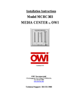 OWI MCRC303 User manual
