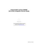 Packard Bell M3600 User manual