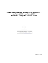 Packard Bell M3350 User manual
