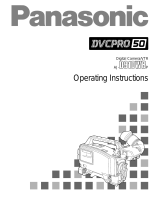 Panasonic AJ-D910WBP User manual