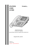 Panasonic 44-Series User manual