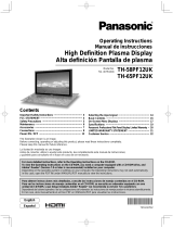 Panasonic 58PF12UK User manual