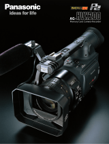 Panasonic DVCPRO HD P2 AG-HVX200 User manual