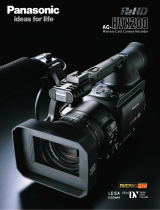 Panasonic AG-HVX200 User manual