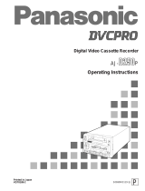 Panasonic AJ-D250P User manual
