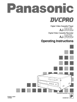 Panasonic AJ-D440 User manual