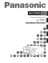 Panasonic AJ-D960E User manual