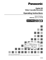 Panasonic AJ-HD1700PE User manual