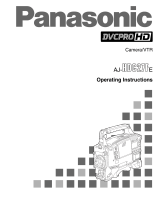 Panasonic AJ-HDC27FE User manual