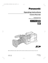 Panasonic AJ-HDX900 User manual