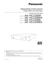 Panasonic AK-HCU200E User manual