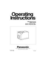 Panasonic AK-HC910L User manual