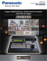 Panasonic AV-HS400 User manual