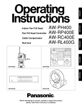 Panasonic AW-RP400E User manual