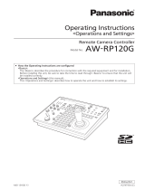 Panasonic AWRP120GJ User manual