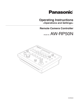 Panasonic AW-RP50N User manual