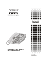 Panasonic DBS 40 User manual