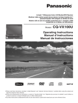 Panasonic CQVX100U User manual