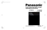 Panasonic CT 20DC50 User manual