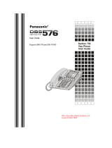 Panasonic DBS576HD User manual