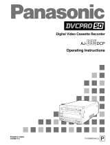 Panasonic AJ-DCP User manual