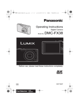 Panasonic DMC-FX38 User manual