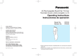 Panasonic ER206 User manual