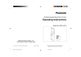 Panasonic ER214/216 User manual