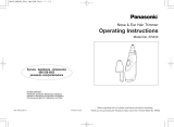 Panasonic ER430 User manual