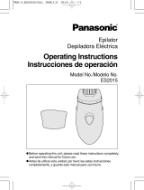 Panasonic ES2015 User manual