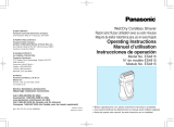 Panasonic ES4815 User manual