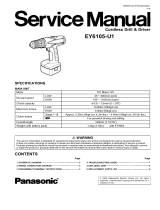 Panasonic EY6105-UI User manual