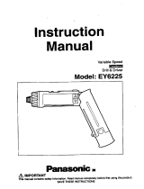 Panasonic EY6225 User manual