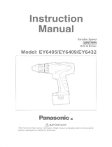 Panasonic EY6432NQKW User manual