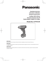 Panasonic EYFEA1N User manual