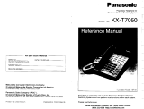 Panasonic KX-T7050 User manual