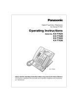 Panasonic KX-T7625 User manual