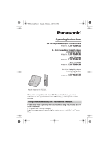Panasonic KX-TG3033 User manual