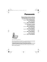 Panasonic KX-TG4394AL User manual