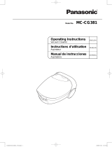 Panasonic MC-CG381 User manual