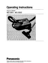 Panasonic MC-E852 User manual