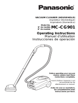 Panasonic MC-CG901 User manual