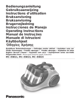 Panasonic MC-E8013 User manual