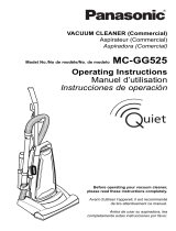 Panasonic MC-GG525 User manual