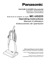 Panasonic MC-UG223 User manual