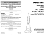 Panasonic MC-UG581 User manual