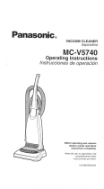 Panasonic MC-V5740 User manual